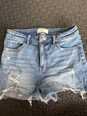 BKE High Waisted Distressed Denim Jean Shorts